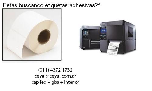 Estas buscando etiquetas adhesivas?^